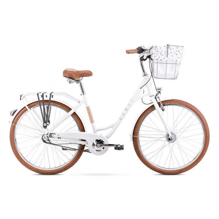 Mestský bicykel ROMET POP ART CLASSIC 26 2024 M Biela